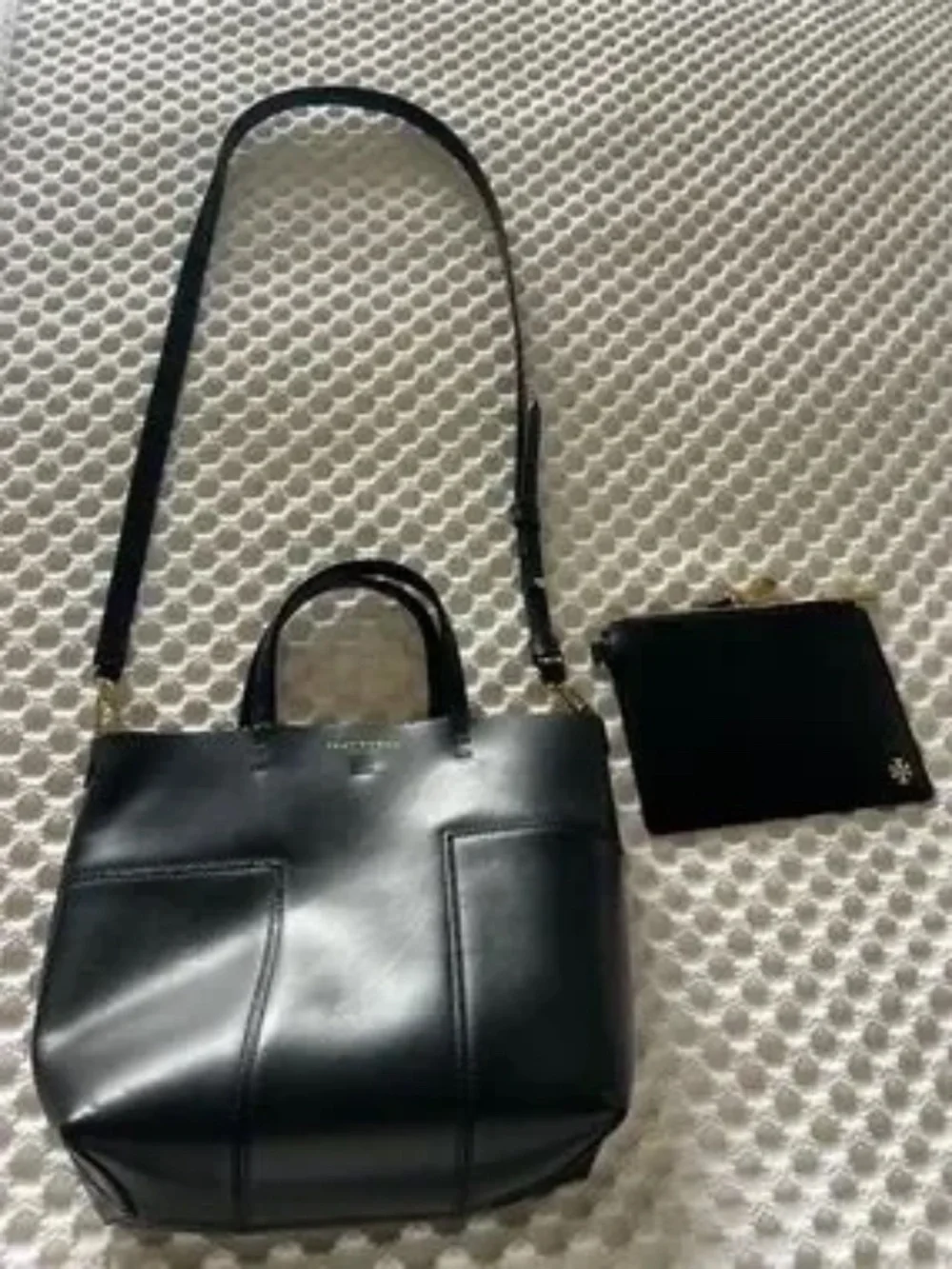 Tory Burch Block-T Small Shoulder Bag/convertible to handbag